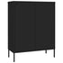 Lady Jillian -  Drawer Cabinet Black 80x35x101,5 cm Steel